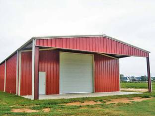 Trinity Trailers 40'X65'X14' w/40'X50' Enclosed
