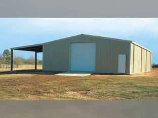 Trinity Trailers 40'X60'X14' Enclosed 20'X60' Lean Too