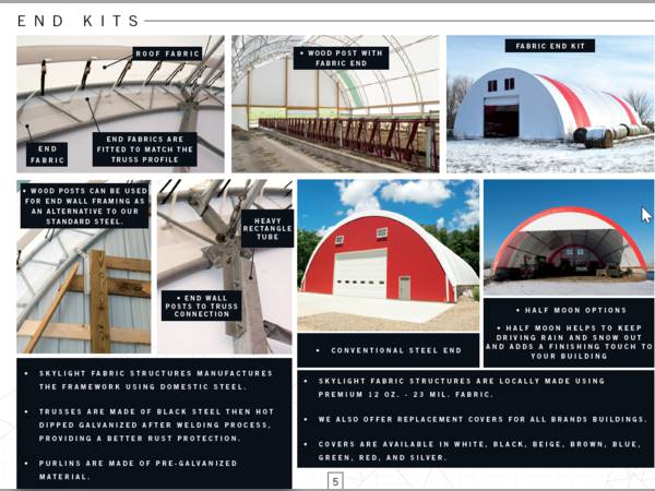 Skylight Fabric Structures Building/Barn/Real Estate (10866900