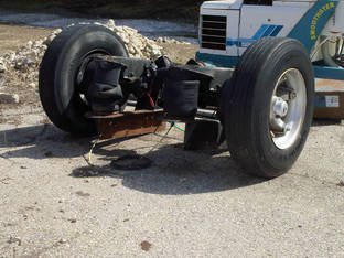 2001 New Way Pusher Axle