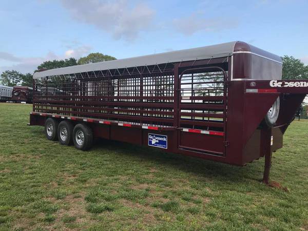 2024 Gooseneck 28 X 6 8 Steel Livestock Livestock Trailer 11578651   3b879386 51de 4f20 B84c 592767aba3b4 