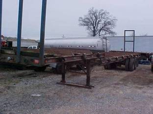1996 Clark 45 ft LOG TRAILER