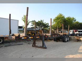 2010 Custom Built 40 FT LOG TRAILER