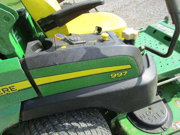 2011 John Deere Z997 Riding Mower #13396 RANDALL BROTHERS HOLGATE Ohio ...