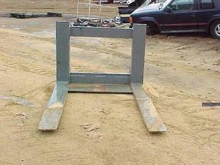 Midwest Equipment Crusher forks