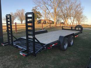 2024 Lone Wolf UT 20 Skid Steer Trailer