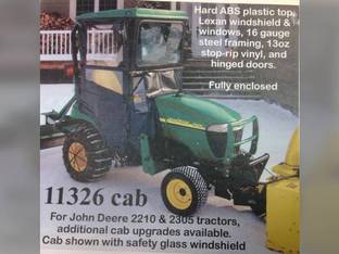 Original Tractor Cab 11326 cab for JD 2210 and 2305