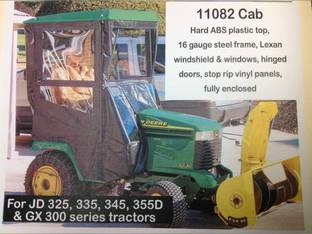 2023 Original Tractor Cab 11082 cab for JD GX345