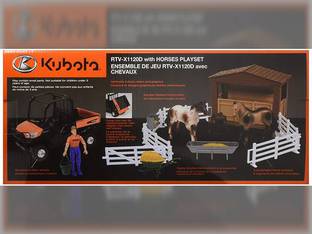 KUBOTA TOYS RTV X1120D WITH HORSES