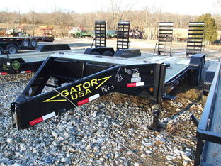 2024 Gatormade 18+3 Equipment Trailer