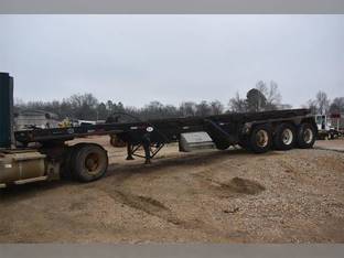 1990 G & H MANUFACTURING INC 37 FT ROLL OFF TRAILER