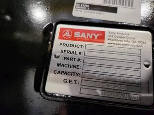 2022 Sany SY215/225