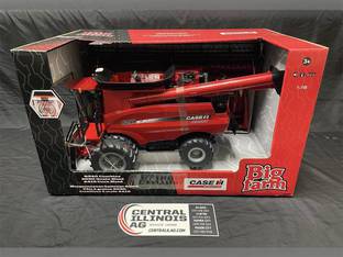 Case IH BIG FARM 8240 COMBINE WITH GRAIN AND COR