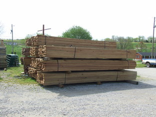Treated Fence Boards 16' Poplar Boards