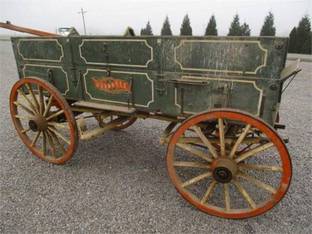 1950 DEFIANCE HORSE DRAWN TRAILER