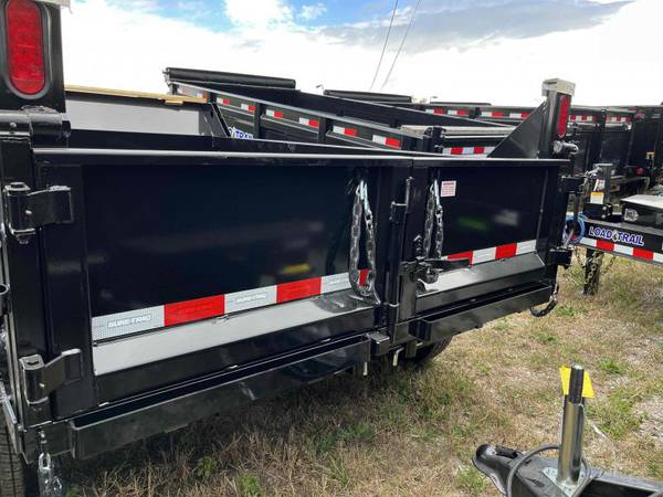 2023 Sure-Trac 6 x 10 sd low profile dump trailer 7k s