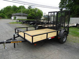 2023 Pequea 6x10 single axle trailer