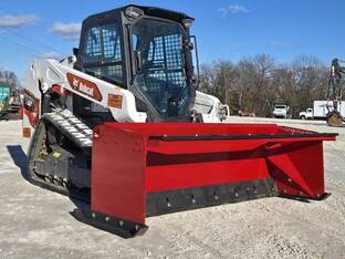CRAIG EQUIPMENT 8' SNOW PUSHER with BACK DRAG