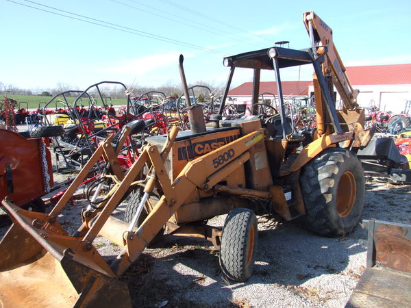 Case 580D Tractor/Loader/Backhoe (23315190) VALLEY FARM EQUIPMENT ...