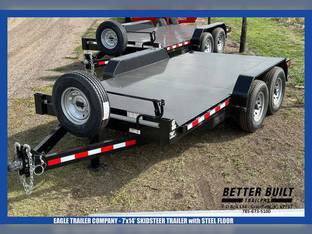 2023 Eagle Trailer Company Eagle Flatbed 7X20FTA70-14,000