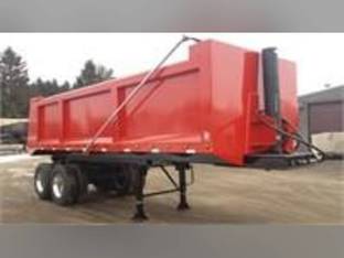 2025 RTR Mfg 26 FT DUMP TRAILER