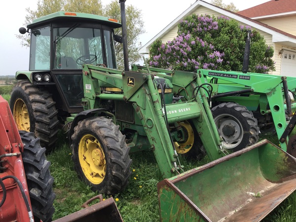 John Deere 2550 Tractor (24267058) DALE HAY FARMS FREMONT Wisconsin ...