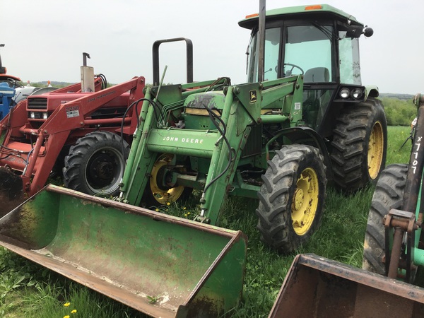 John Deere 2550 Tractor (24267058) DALE HAY FARMS FREMONT Wisconsin ...