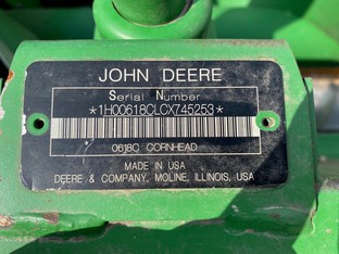 2012 John Deere 618C