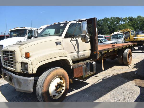 1999 GMC TOPKICK C7500 Flatbed-Dump Truck #1GDL7H1C3XJ512982 DON BASKIN ...