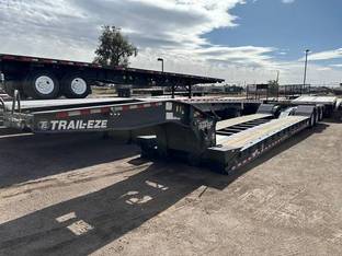 2024 Trail-Eze USED LIKE NEW TE110DG 55 TON LOWBOY, PON