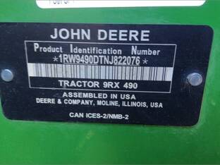 2023 John Deere 9Rx490
