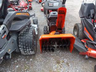 Used lawn tractor discount snow blowers for sale