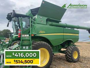 2022 John Deere S770 Hillco