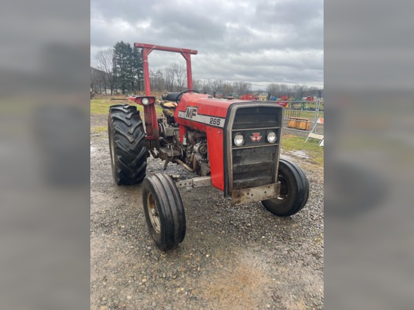 Massey-Ferguson 265 Tractor #402 Frank Walker Inc UNADILLA New York ...