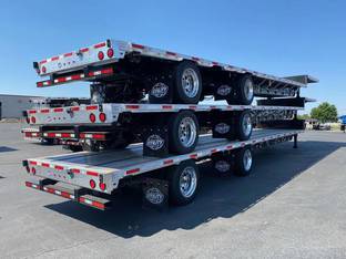 2025 Utility 53' CAL LEGAL COMBO DROP DECK, REAR SLID