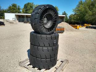 MICHELIN 12X16.5 TWEELS - NO FLAT TIRES