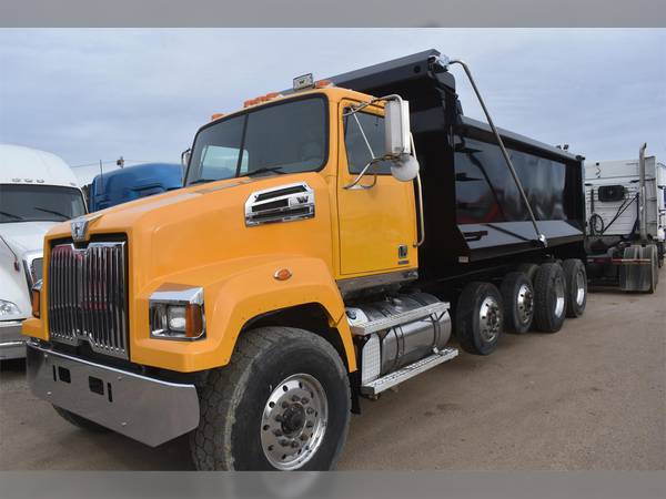 2016 Western Star 4700 Dump Truck #5KKSAVDV0GLHF4434 DON BASKIN TRUCK ...