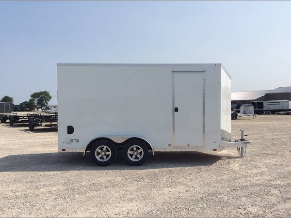 2024 Atc 7x14' enclosed cargo trailer 12"+tall