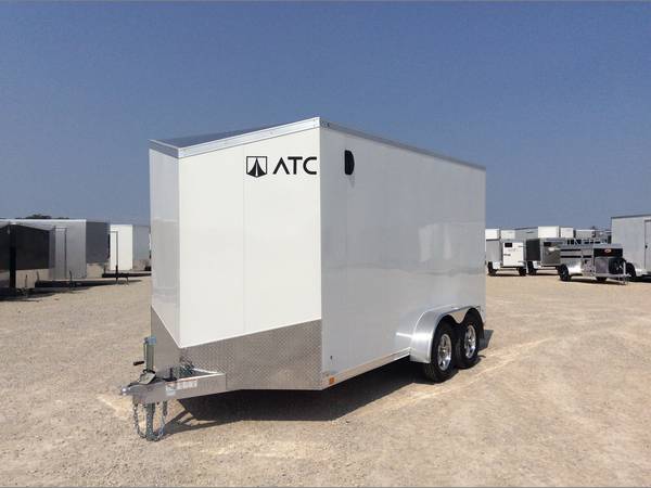 2024 Atc 7x14' enclosed cargo trailer 12"+tall