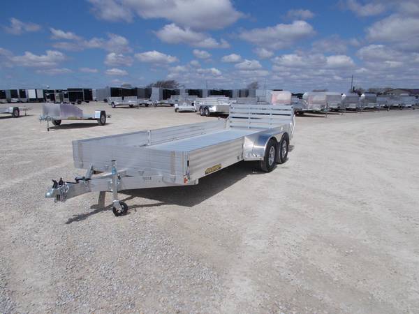 2024 Aluma 8118tasr 8118 aluminum utility trailer w