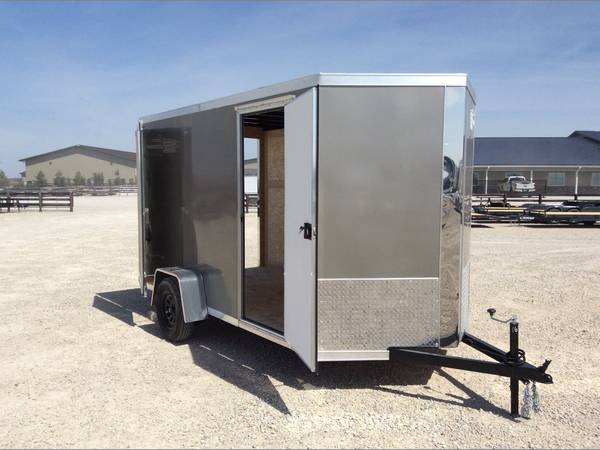 2024 Cross 6x12' enclosed cargo trailer double door