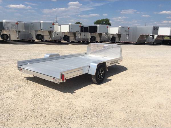 2024 Aluma utr12 12' aluminum utility trailer