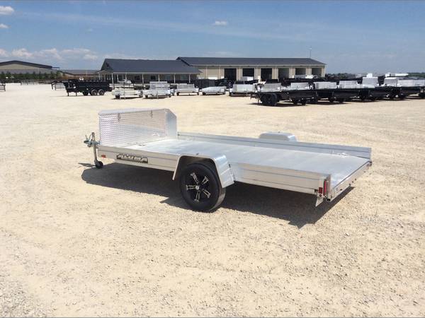 2024 Aluma utr12 12' aluminum utility trailer
