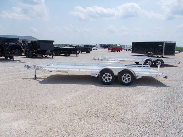 2024 Aluma 7818r aluminum 18 ft utility trailer