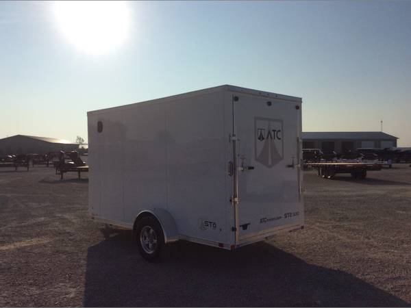 2024 Atc 6x12 enclosed cargo trailer 6"+tall