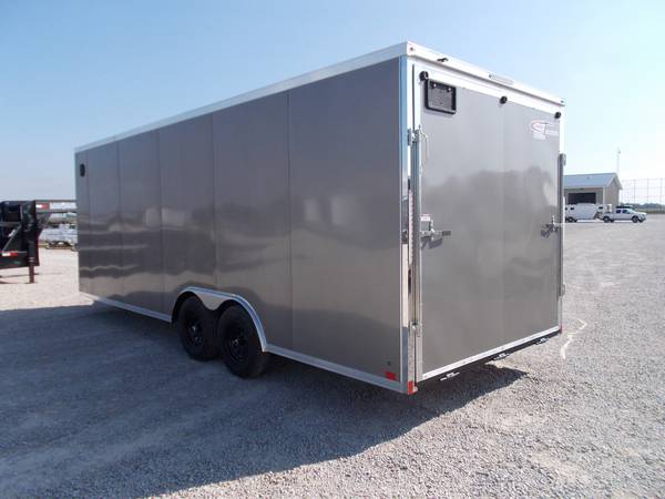 2024 Cross 8.5x22' enclosed cargo trailer side vent