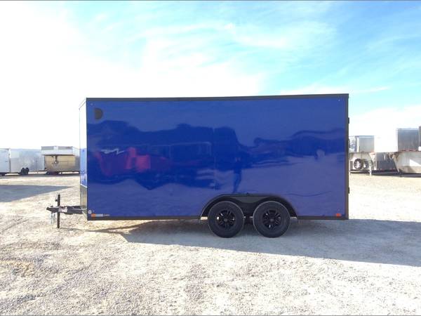 2024 Cross 7.5x16' enclosed cargo trailer 12"+tall