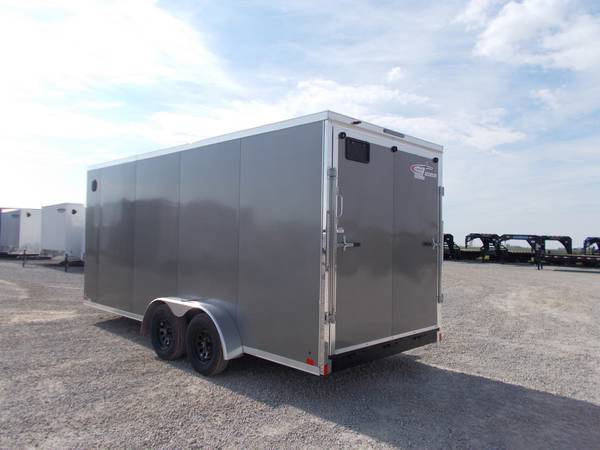 2024 Cross 7x18' enclosed cargo trailer 12" add hei