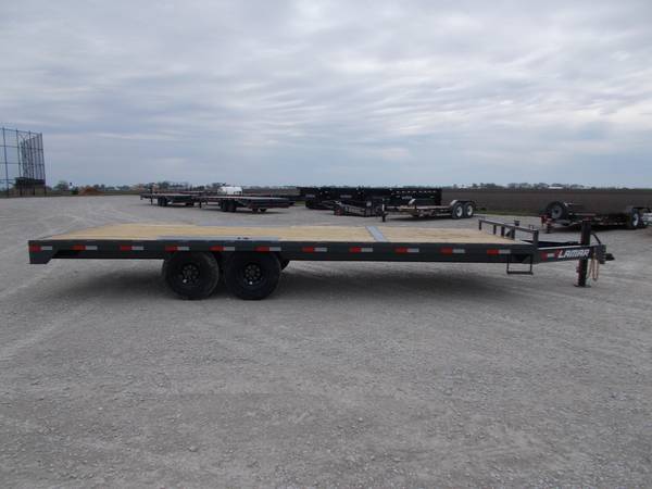 2024 Lamar 102x22' deckover trailer flatbed equipme