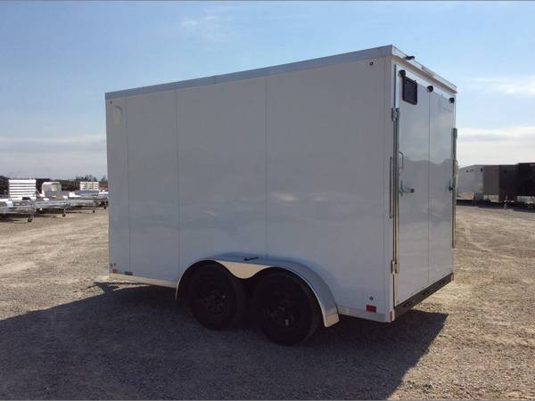 2025 Cross 7x12' enclosed cargo trailer 12"+tall sp